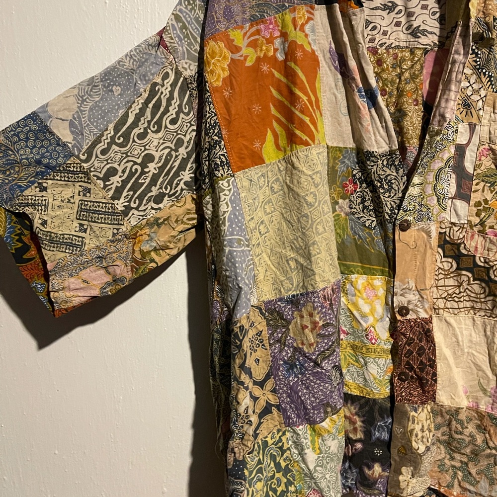 Unique Roxy patchwork shirt - Picture 4 of 10